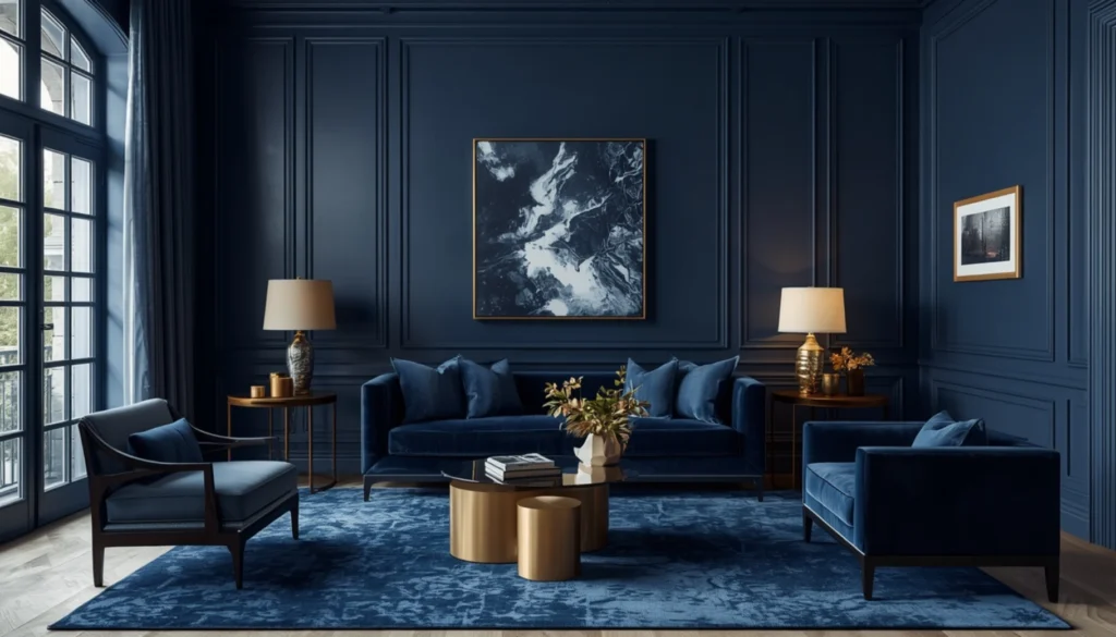 Navy Blue Luxury Depth