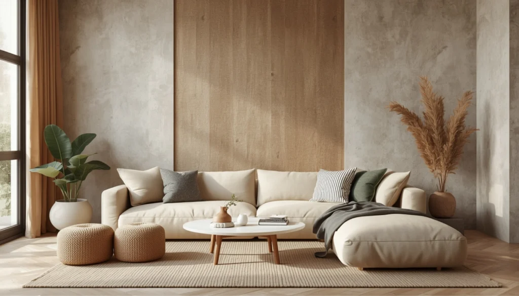 Neutral Layered Beige Depth