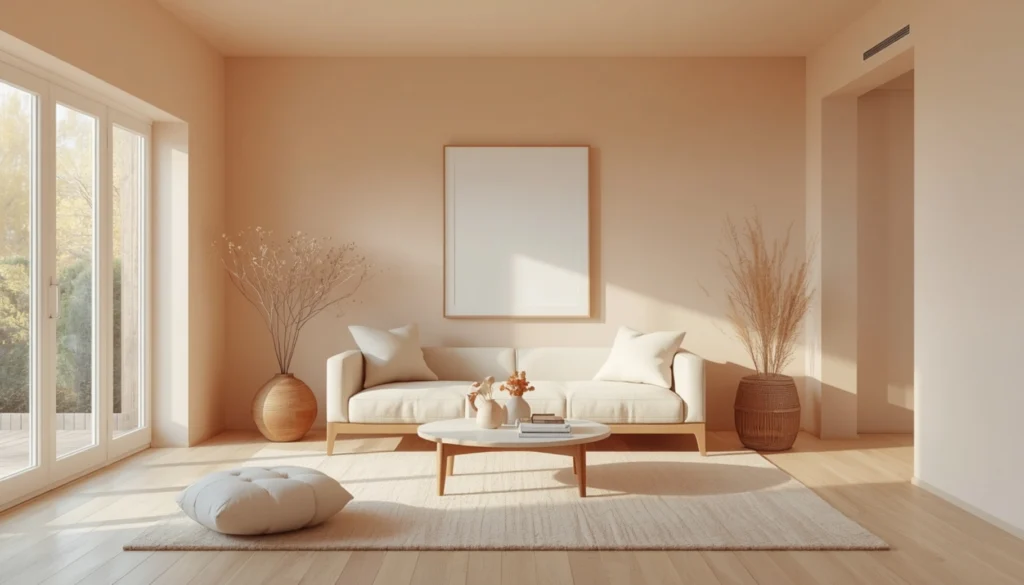 Pale Peach Soft Glow