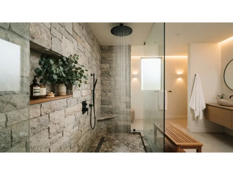 Rainfall Shower for a Relaxing Experience