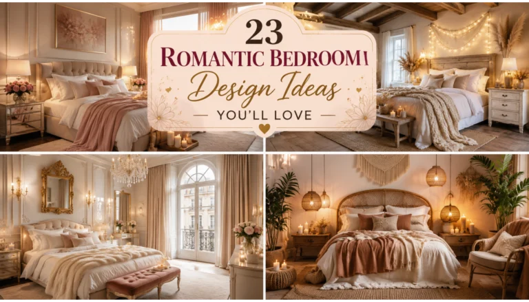 Romantic Bedroom Design Ideas