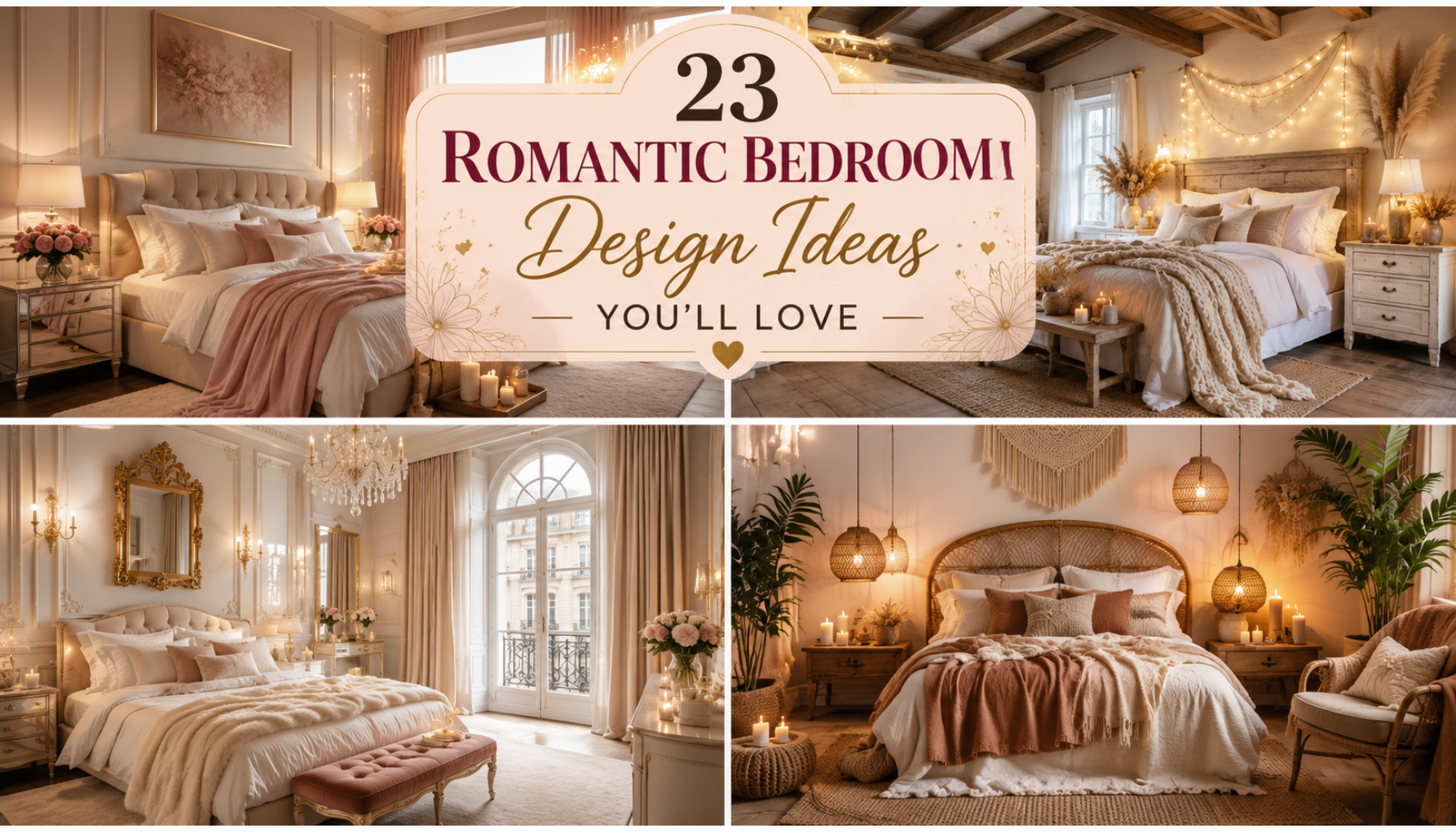 Romantic Bedroom Design Ideas