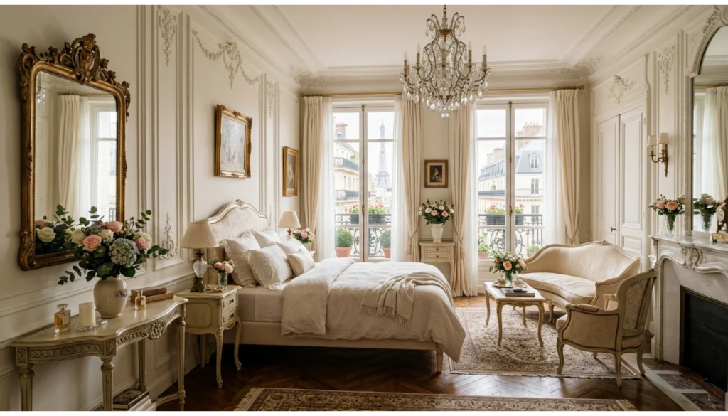 Romantic Paris Inspired Bedroom