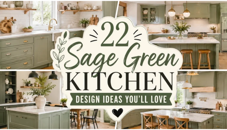 Sage Green Kitchen Design Ideas You'll Love