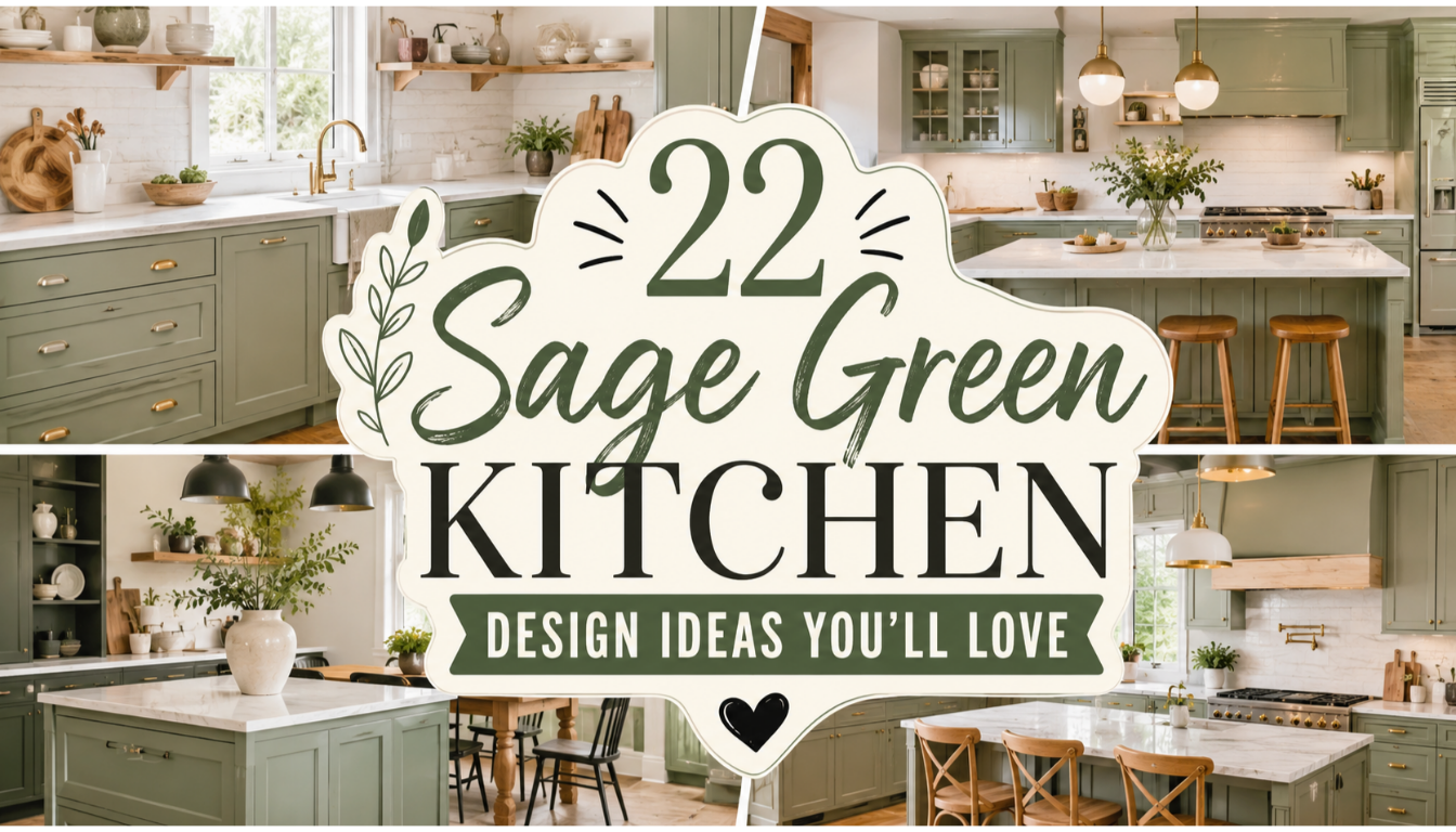 Sage Green Kitchen Design Ideas You'll Love
