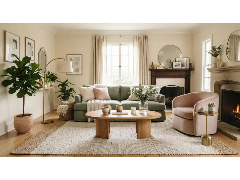 Sage Green and Blush Pink Elegance