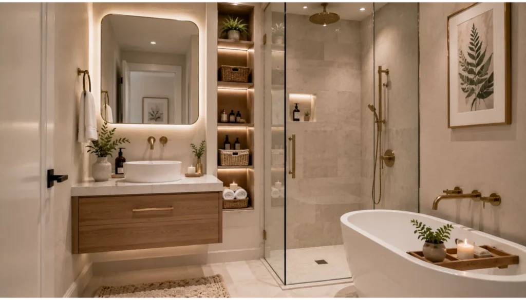 Small Luxury Bathroom Makeover
