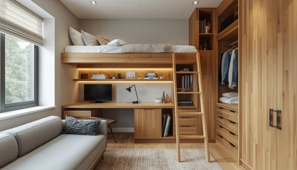 Smart Multi Functional Bedroom