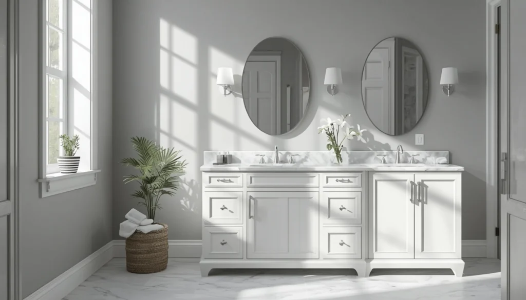 Soft Dove Grey Bathroom