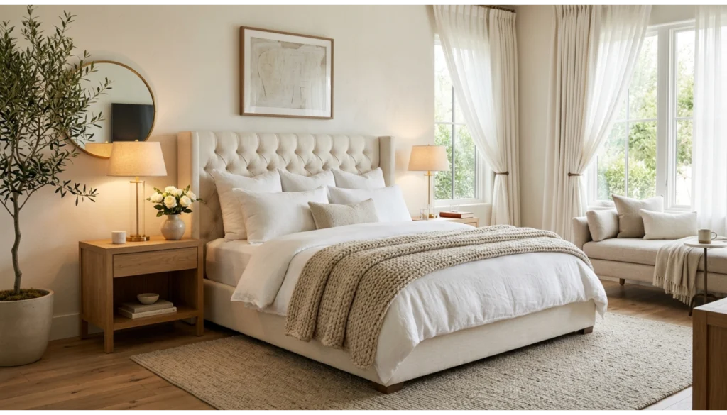 Soft Neutral Romantic Retreat