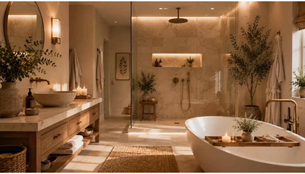 Spa Inspired Bathroom Retreat