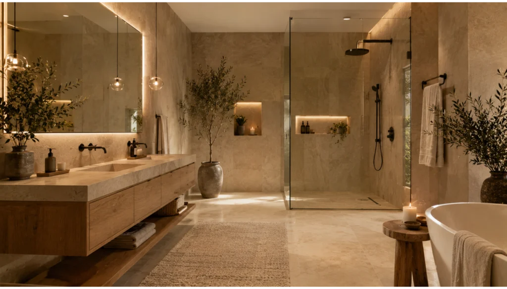 Spa Inspired Neutral Retreat