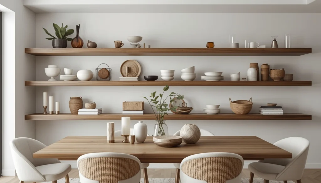 Style Open Shelves with Purpose
