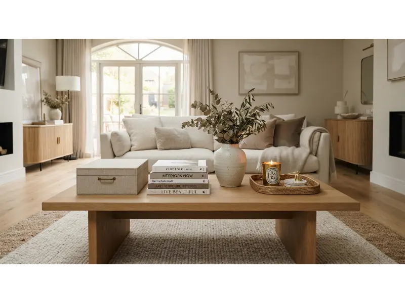 Style with a Decorative Box for Hidden Storage