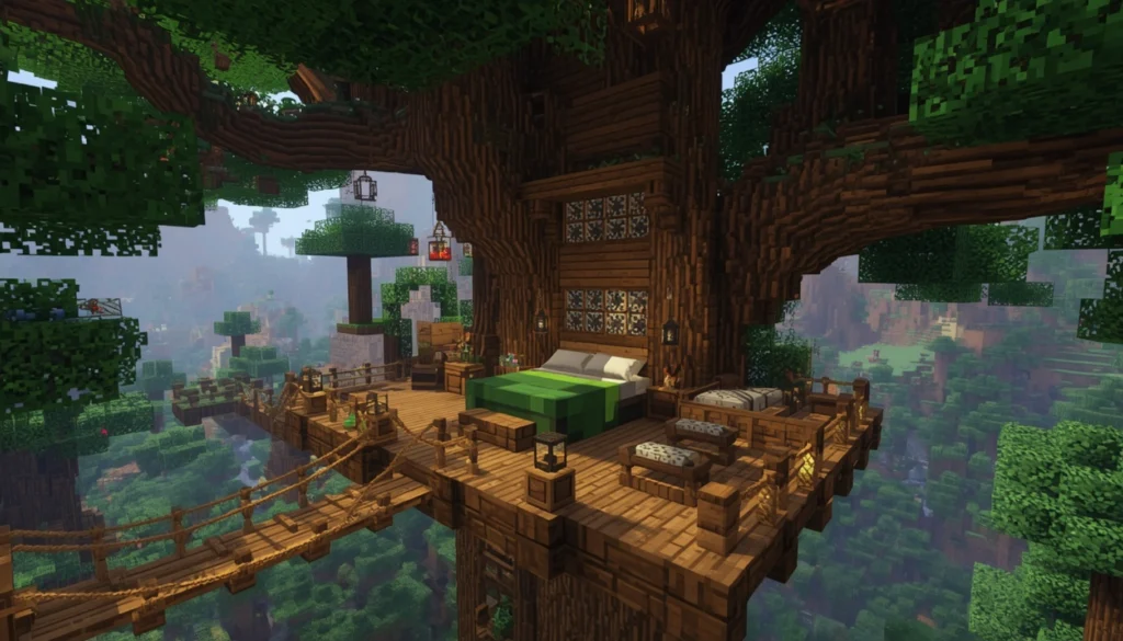 Treehouse Canopy Bedroom