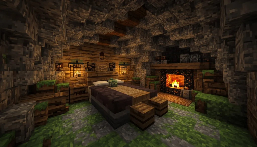 Underground Survival Bedroom