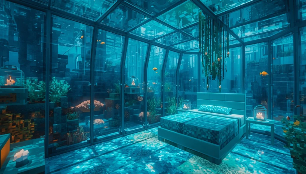 Underwater Glass Bedroom