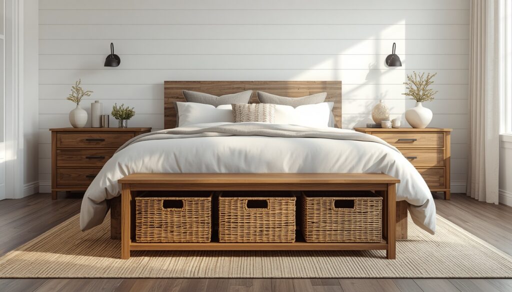 Use Woven Storage Baskets for Stylish Organization