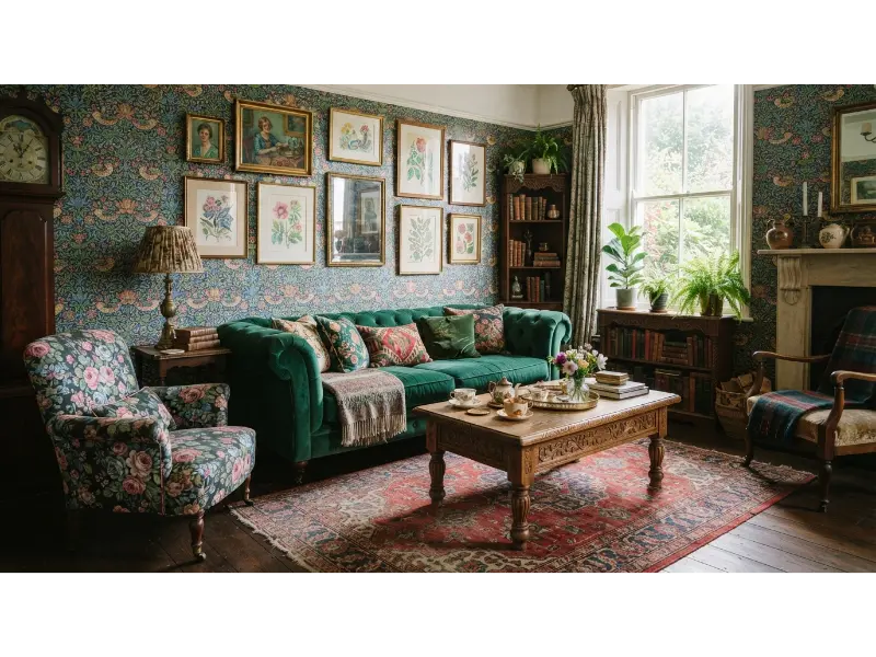 Vintage Inspired Colorful Charm