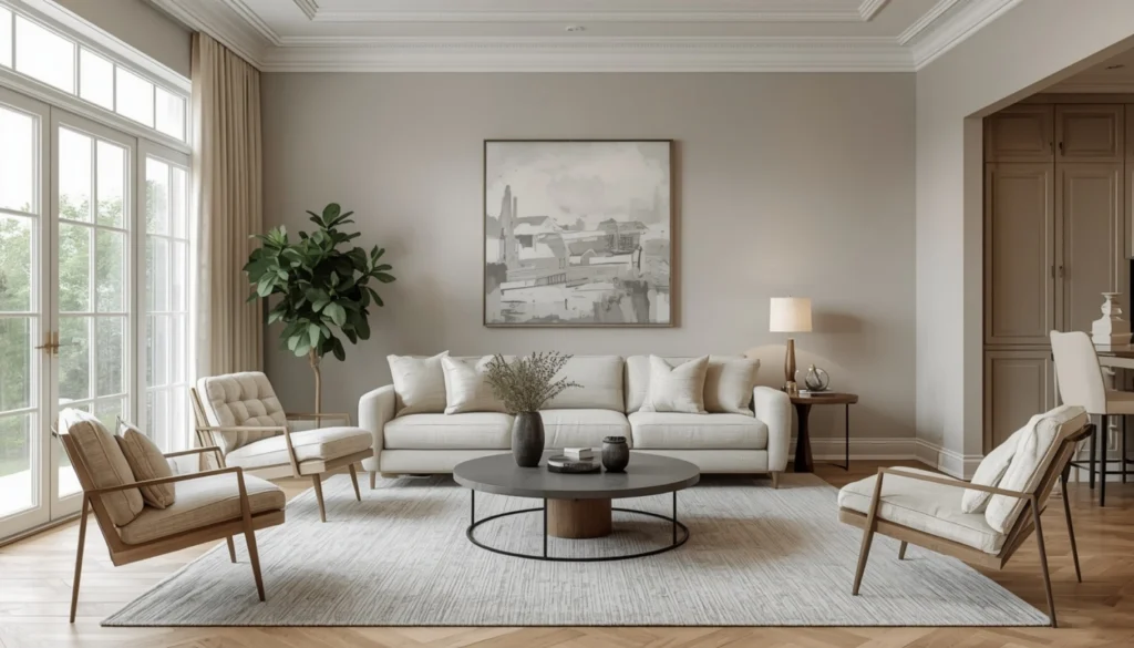 Warm Greige Modern Balance