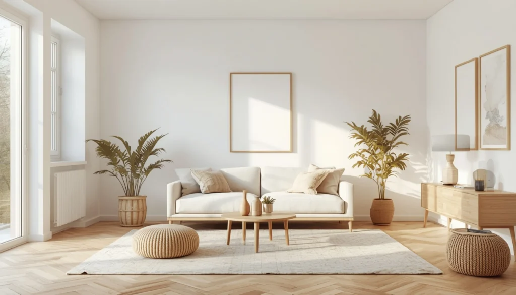 Warm White Scandinavian Glow