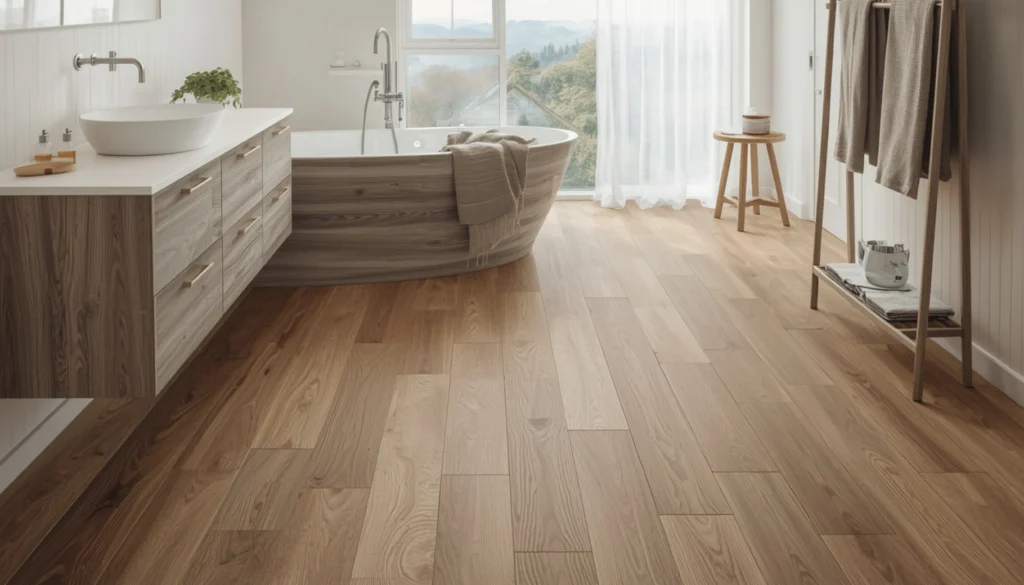 Waterproof Laminate Bathroom Flooring