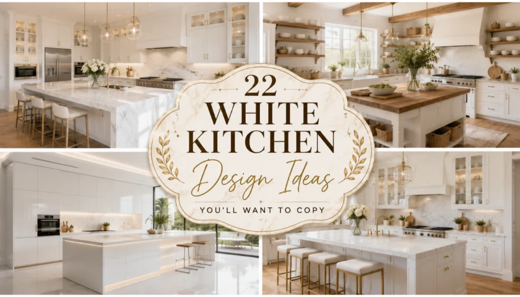 White Kitchen Design Ideas