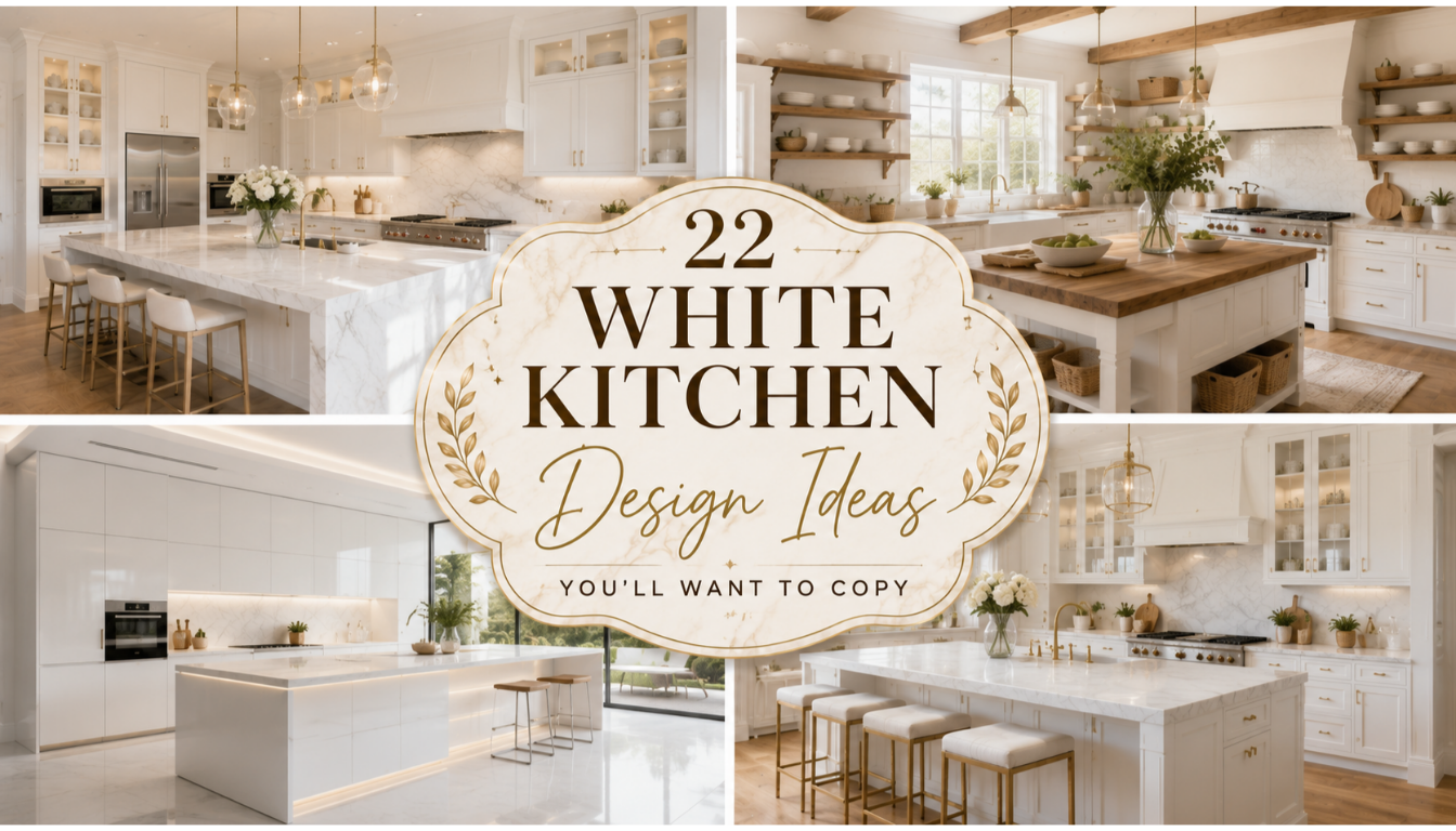 White Kitchen Design Ideas