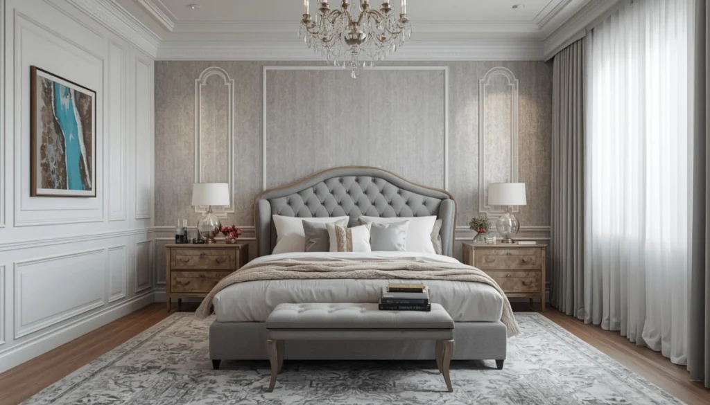 Soft Grey Wallpaper with Subtle Patterns