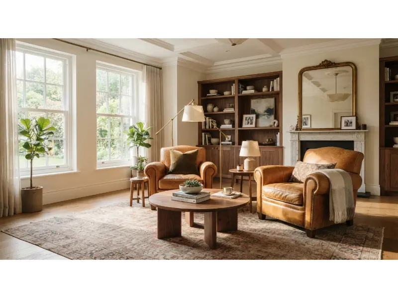 Add Warmth with a Vintage Inspired Persian Rug