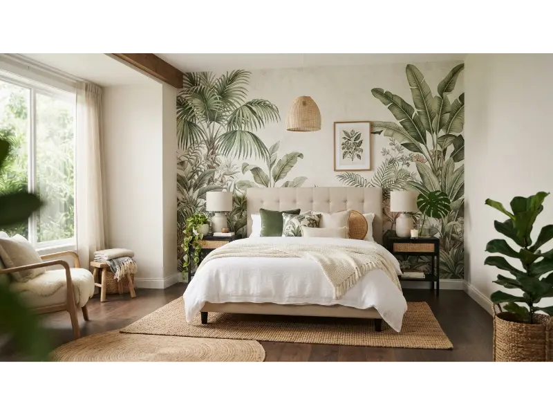 Add a Large Nature Inspired Wall Mural