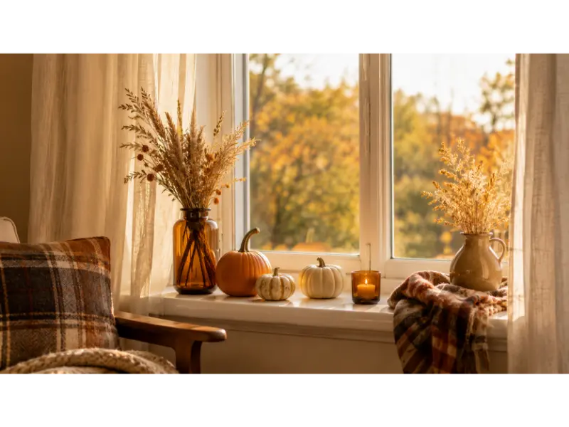 Add a Seasonal Fall Display