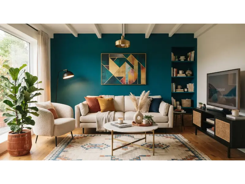 Add a Statement Accent Wall With Paint
