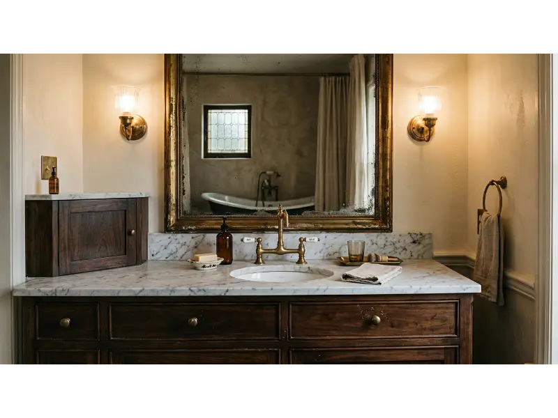 Antique Mirror for Vintage Character