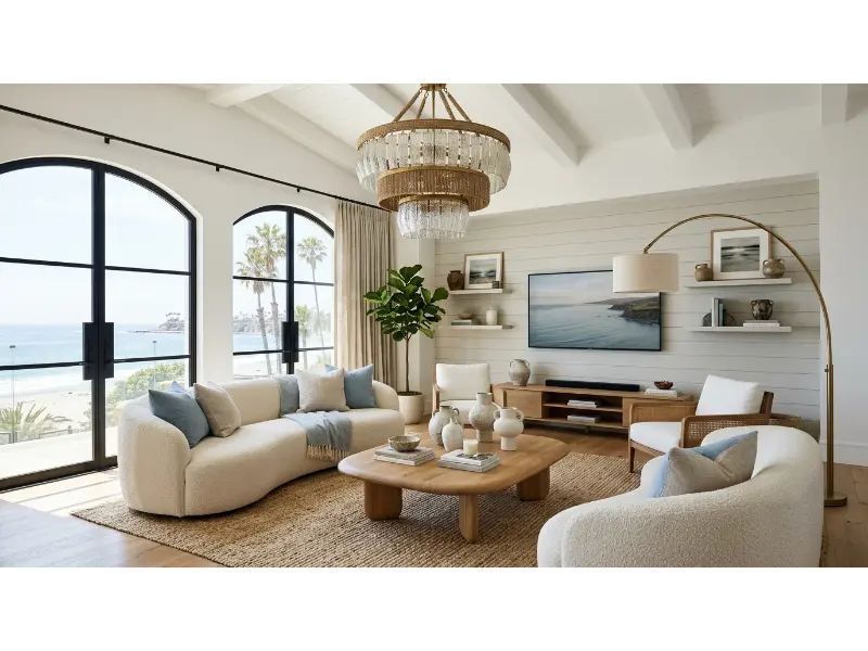 Arched Shapes and Organic Furniture