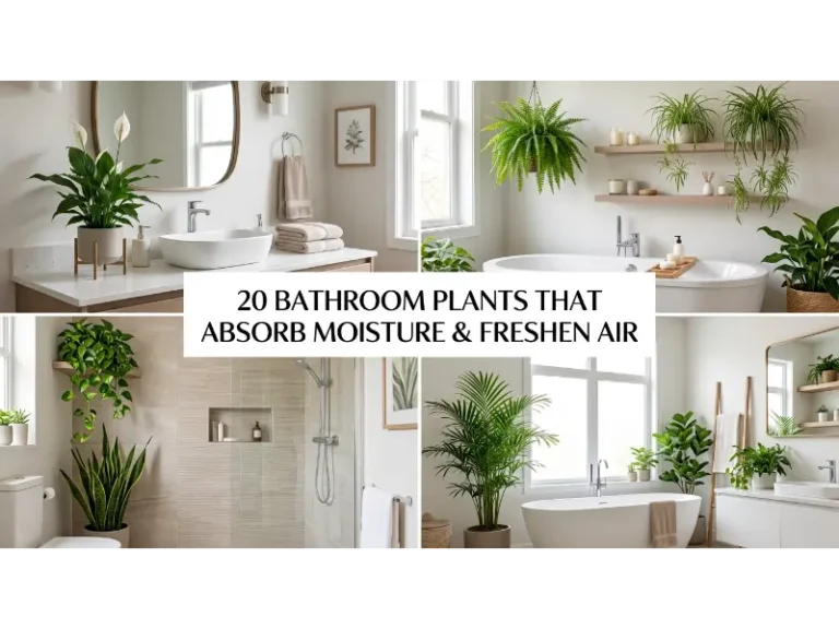 Bathroom Plants That Absorb Moisture