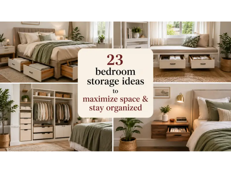 Bedroom Storage Ideas