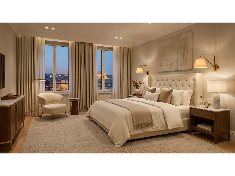 Boutique Hotel Inspired Bedroom