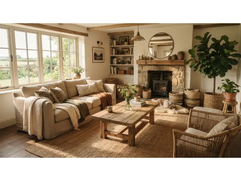 Bring Nature Indoors with a Jute Rug