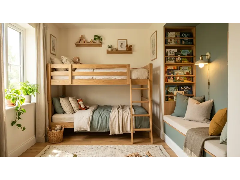 Bunk Bed With Reading Nook