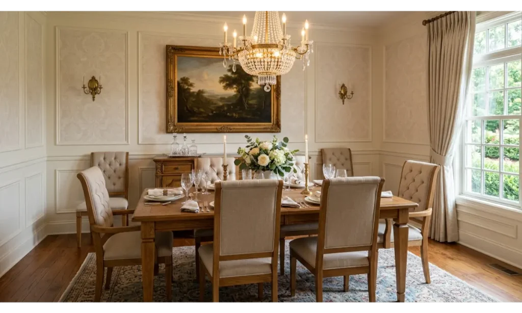 Classic Traditional Wood Table