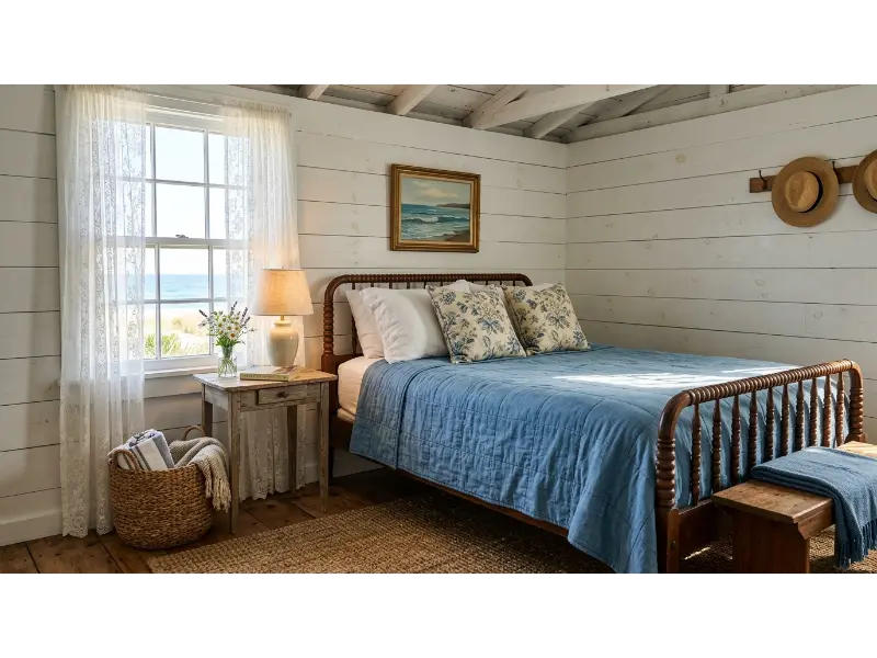 Coastal Cottage Bedroom