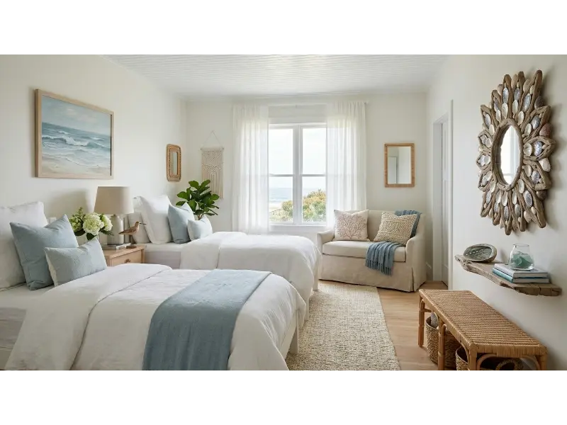 Coastal Guest Bedroom
