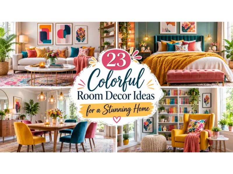 Colorful Room Decor Ideas