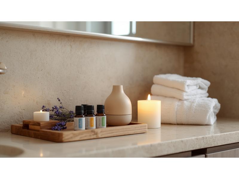 Create a Calming Aromatherapy Station