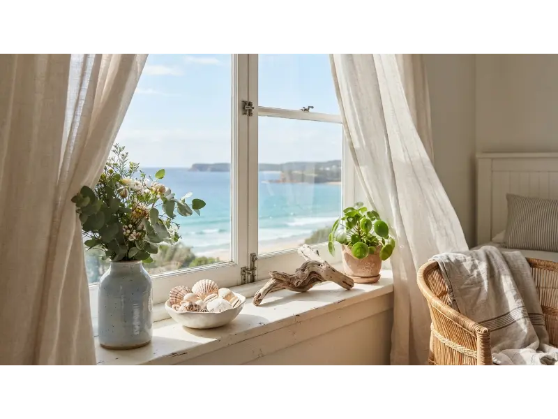 Create a Coastal Window Display