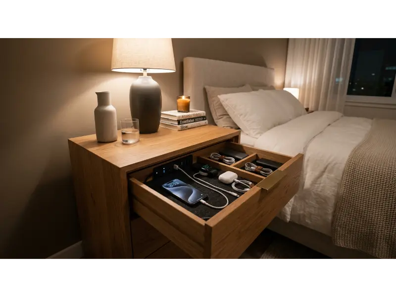 Create a Dedicated Charging Drawer