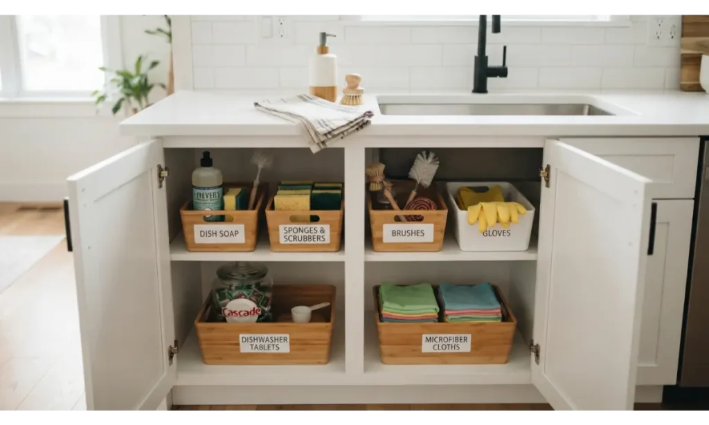 Create a Dedicated Cleaning Zone