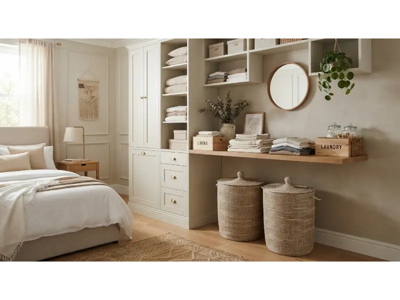 Create a Dedicated Laundry Organization Area