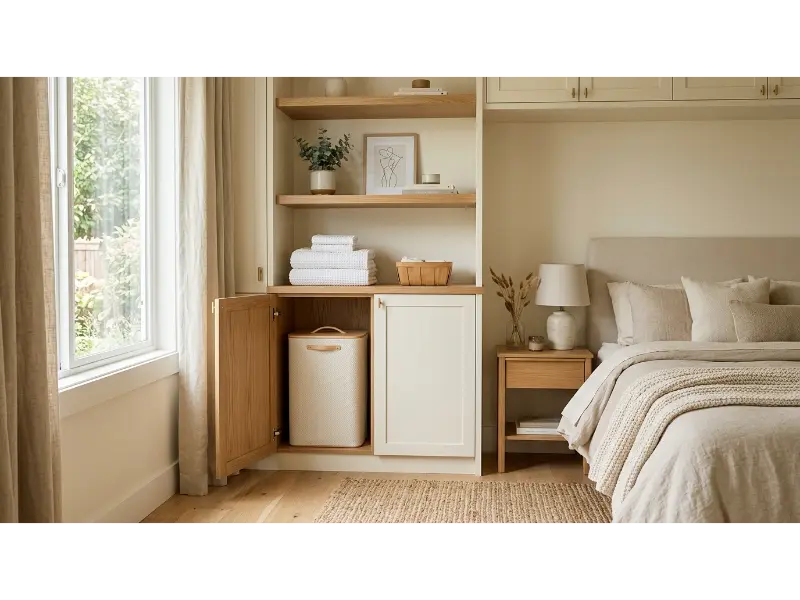 Create a Hidden Laundry Station
